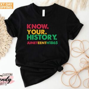 Juneteenth Party 1865 Black History Independence Day BLM Shirt