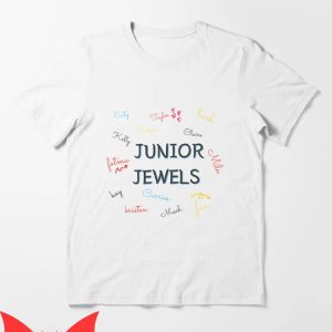 Junior Jewels T-Shirt Concert Colorful Signatures Tee