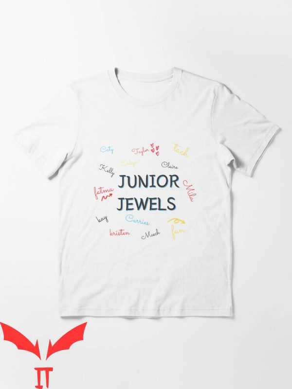 Junior Jewels T-Shirt Concert Colorful Signatures Tee