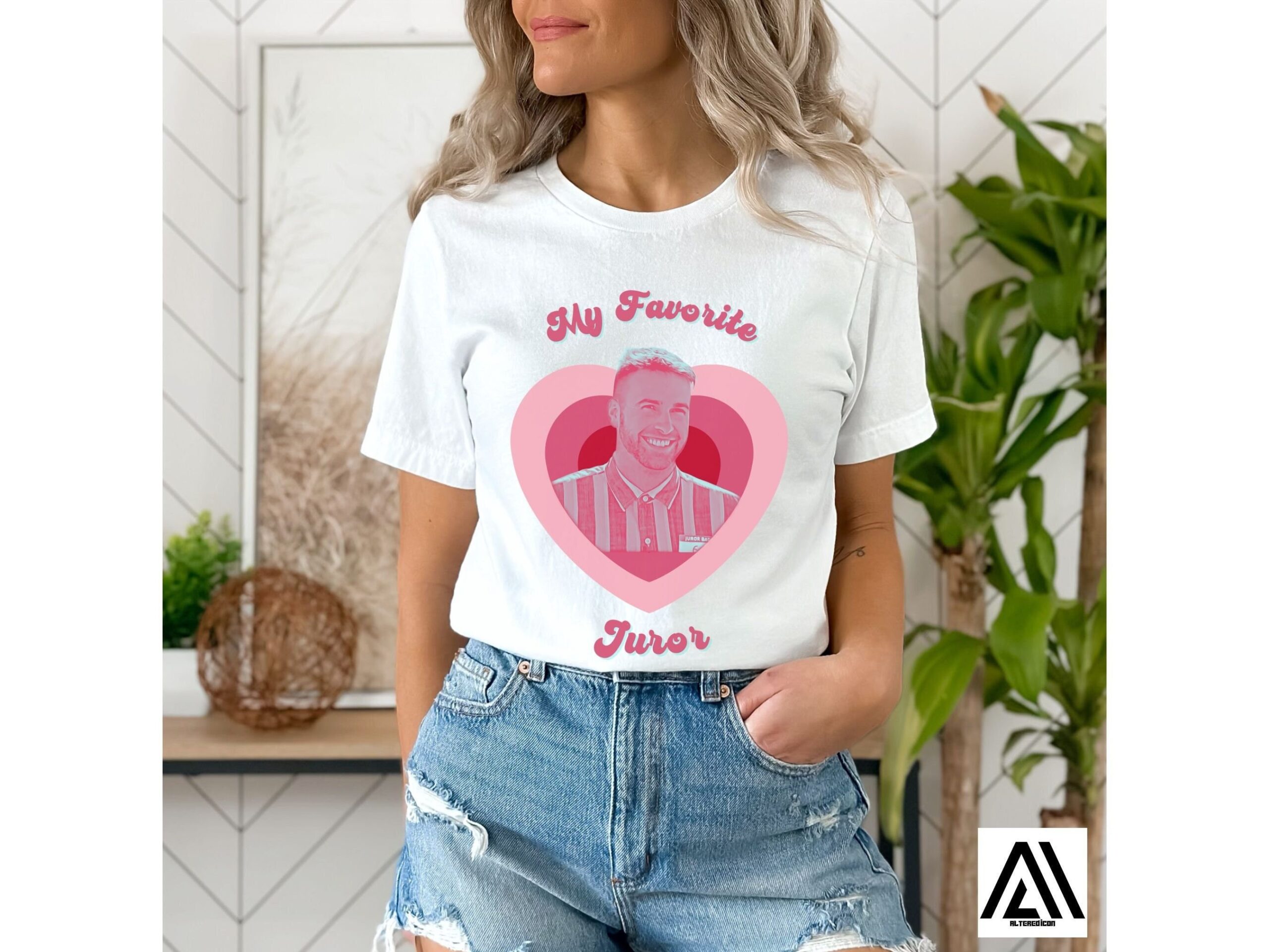 Jury Duty Ronald Gladden Heart My Favorite Juror Funny T-Shirt Jury Duty Ronald Gladden Heart My Favorite Juror Funny T-Shirt