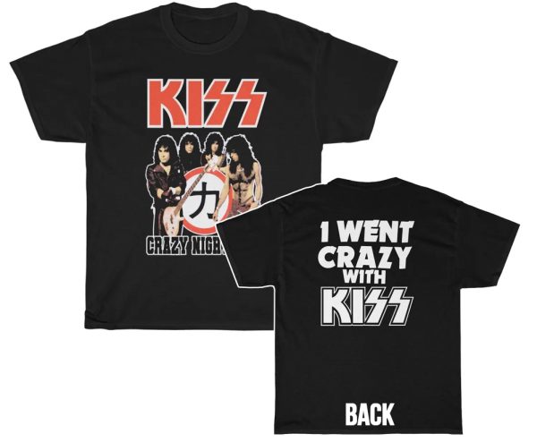 KISS 1988 Crazy Nights I Went Crazy With KISS Shirt