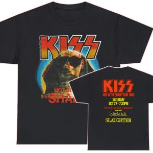 KISS 1990 Hot In The Shade October 27 New Haven Coliseum Event Shirt