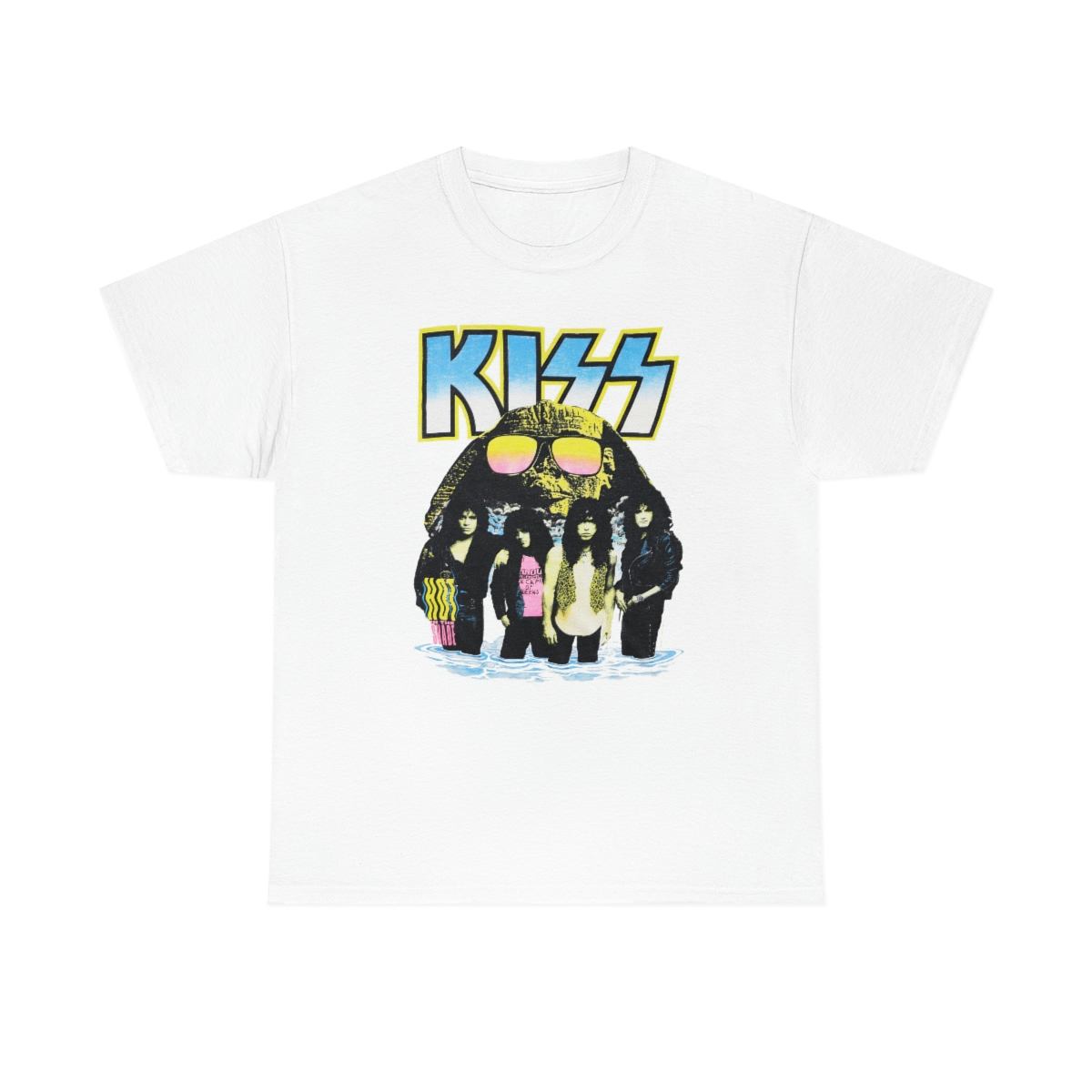 KISS 1990 Hot In The Shade Tour Shirt KISS 1990 Hot In The Shade Tour Shirt