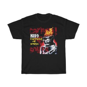 KISS 1992 Carnival of Souls Original Zipperhead Cover Shirt