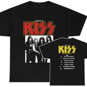 KISS 1992 Revenge UK Tour Lot Shirt