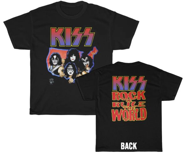 KISS 1996 Rock and Rule The World Shirt
