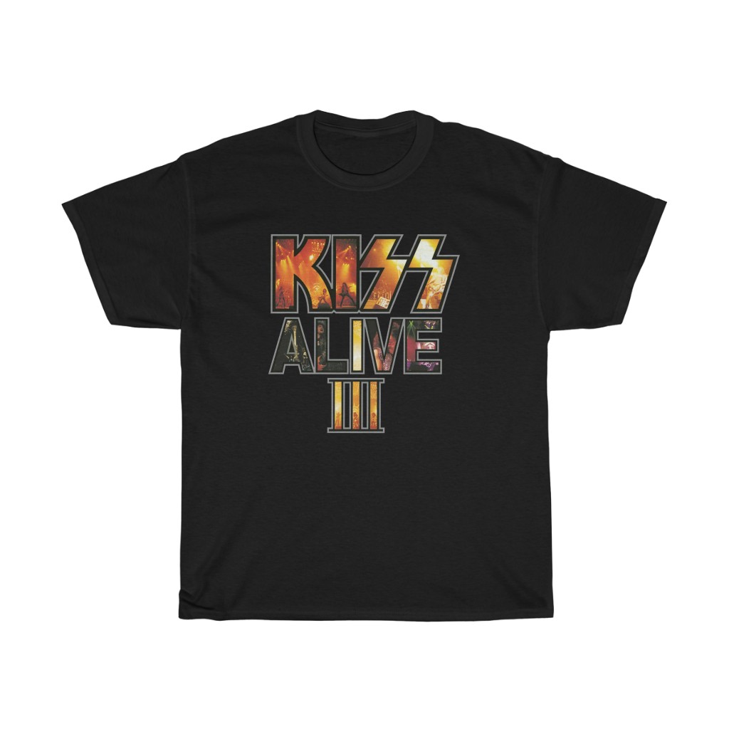 KISS Alive III Album Cover Shirt KISS Alive III Album Cover Shirt