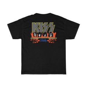KISS Bally Pinball Machine Inspired Double Sided Shirt