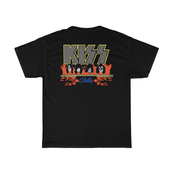 KISS Bally Pinball Machine Inspired Double Sided Shirt