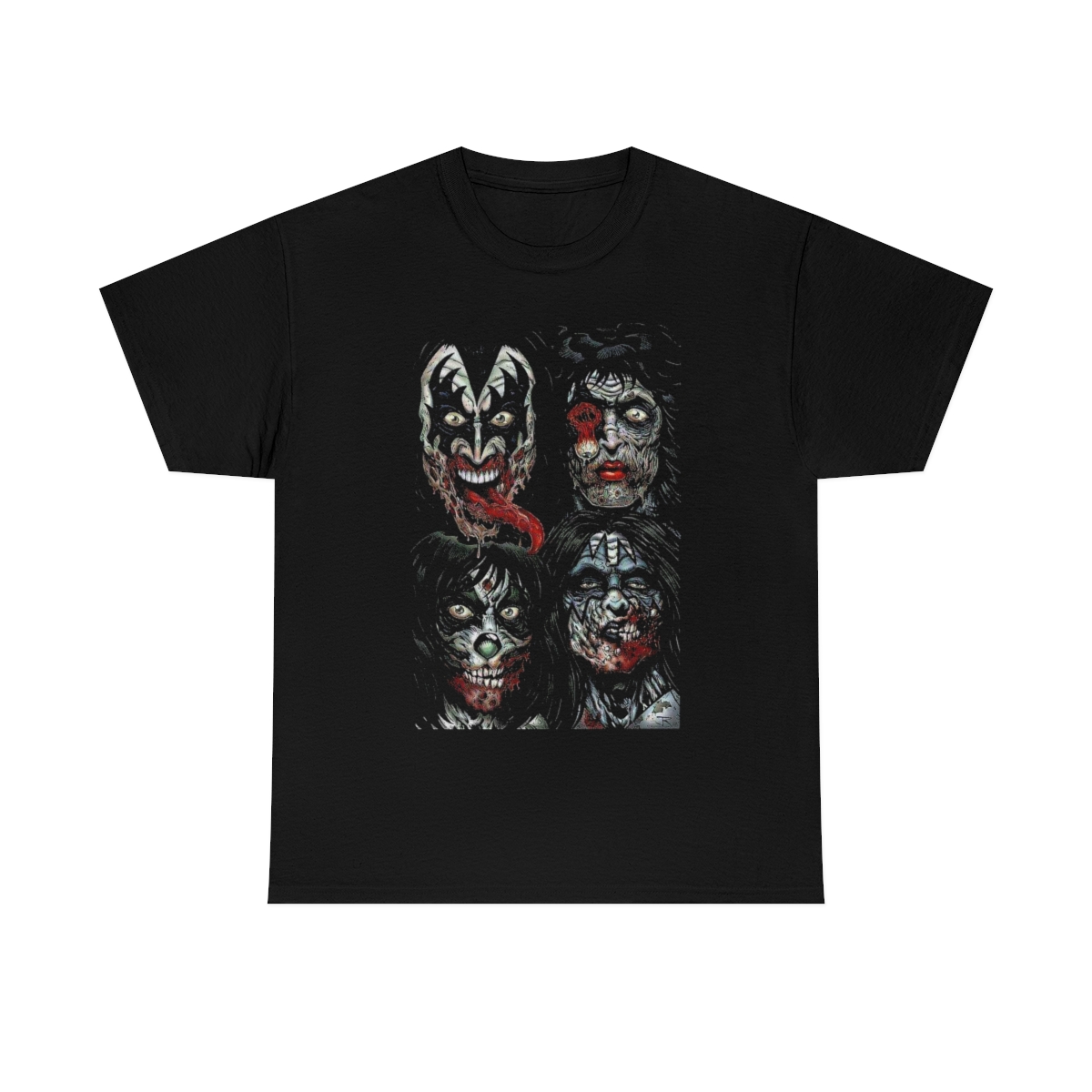 KISS Comic Book Zombie Art Shirt KISS Comic Book Zombie Art Shirt
