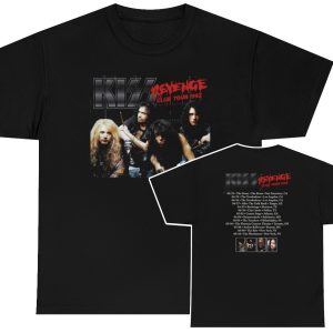 KISS Custom 1992 Revenge Club Tour Shirt