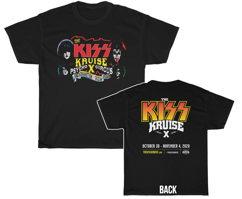 KISS Kruise X Event Shirt Variant 3 KISS Kruise X Event Shirt Variant 3