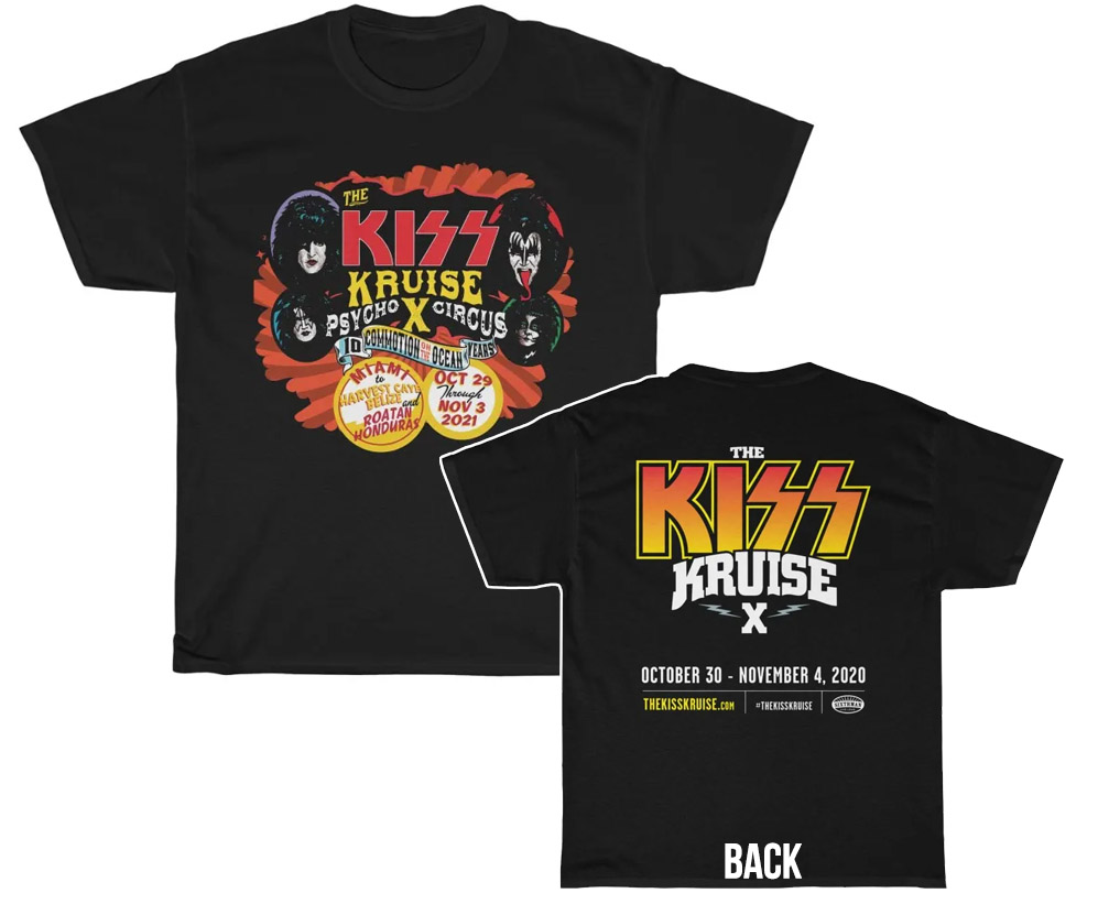 KISS Kruise X Event Shirt Variant 5 KISS Kruise X Event Shirt Variant 5