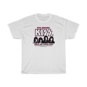 KISS Lick It Up Era Donruss Trading Card Series 5 Concept Design Shirt