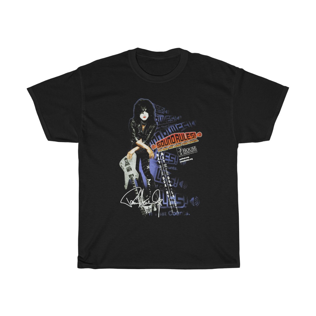 KISS Paul Stanley SoundRules House Research Institute Promo Shirt KISS Paul Stanley SoundRules House Research Institute Promo Shirt