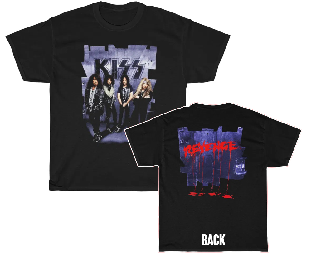 KISS Revenge Album Art Shirt KISS Revenge Album Art Shirt