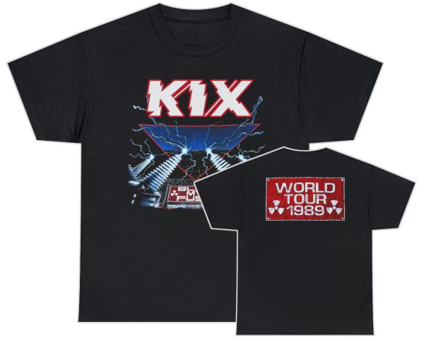 KIX 1989 Blow My Fuse World Tour Shirt