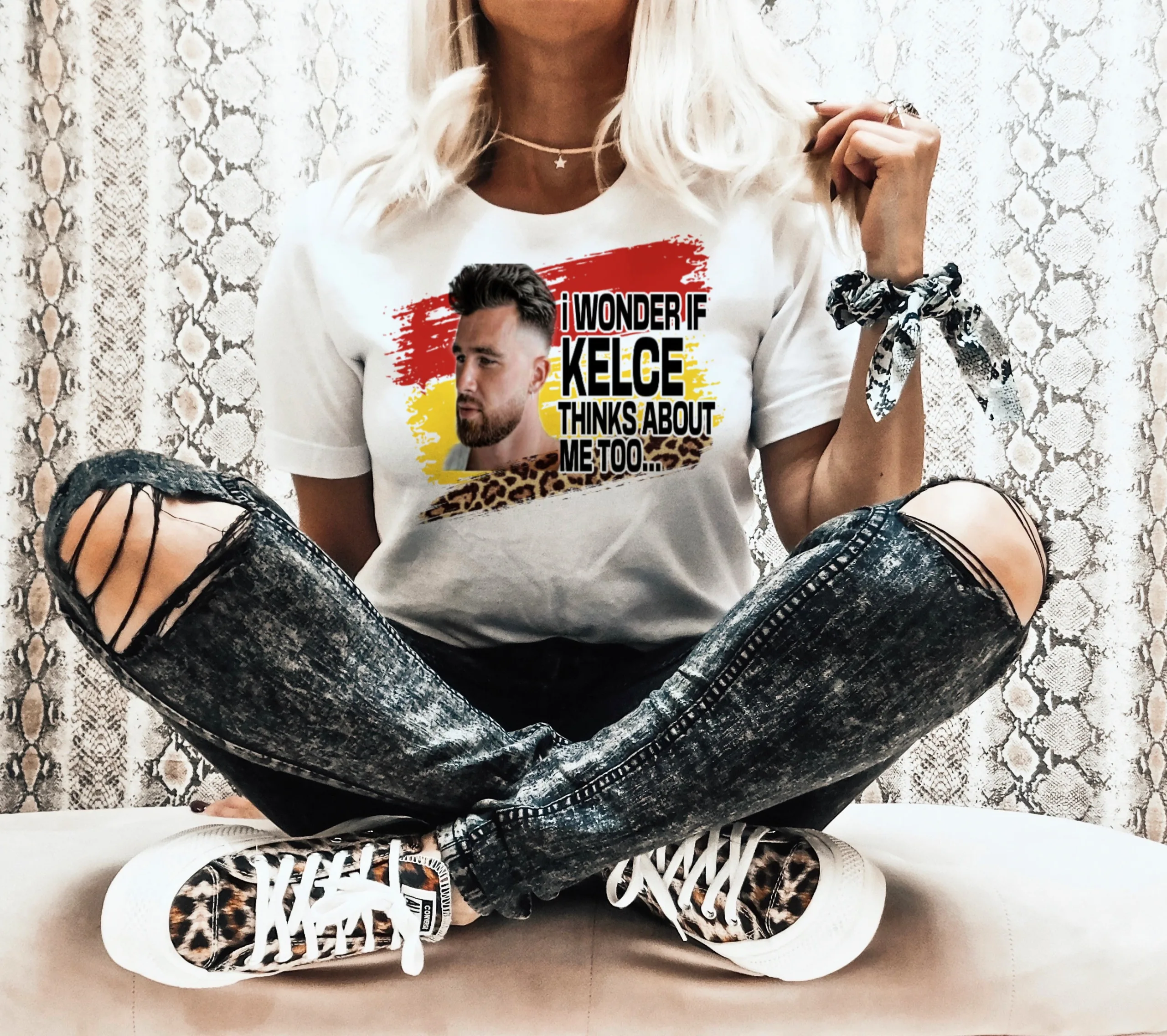 Kansas City Chiefs I Wonder Travis Kelce Football KC T Shirt Kansas City Chiefs I Wonder Travis Kelce Football KC T Shirt