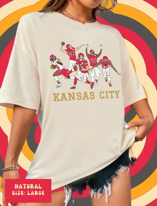 Kansas City Chiefs Vintage Football T-Shirt