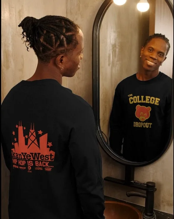 Kanye West The College Dropout Sweatshirt Tee Kanye West The College Dropout Sweatshirt Tee