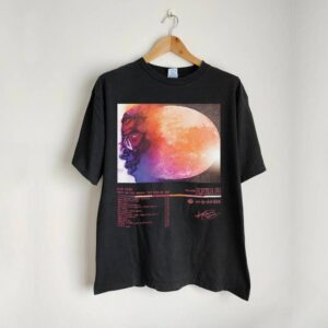 Kid Cudi Man On The Moon Album Tracklist Shirt