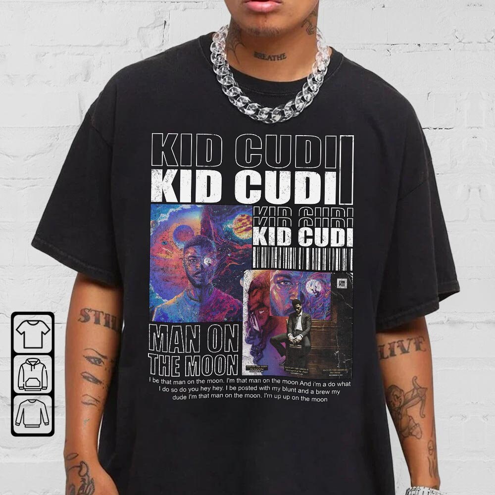 Kid Cudi Man On The Moon Shirt Kid Cudi Man On The Moon Shirt
