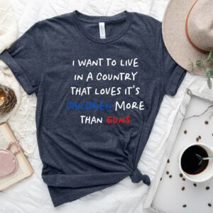 Kids More Than Guns End Gun Violence Shirt