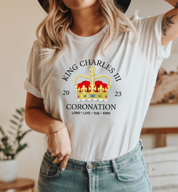 King Charles III Coronation 6th May 2023 Celebration T Shirt