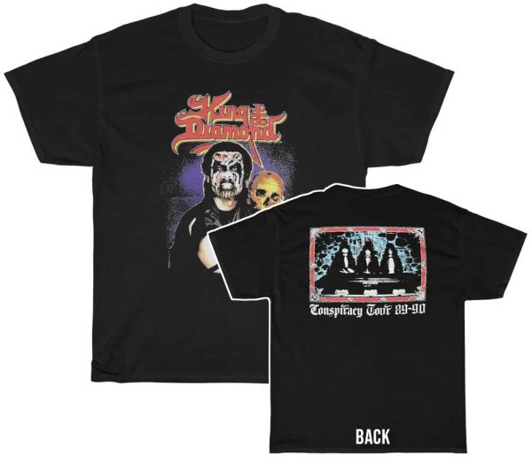 King Diamond 1989 – 1990 Conspiracy Tour Shirt