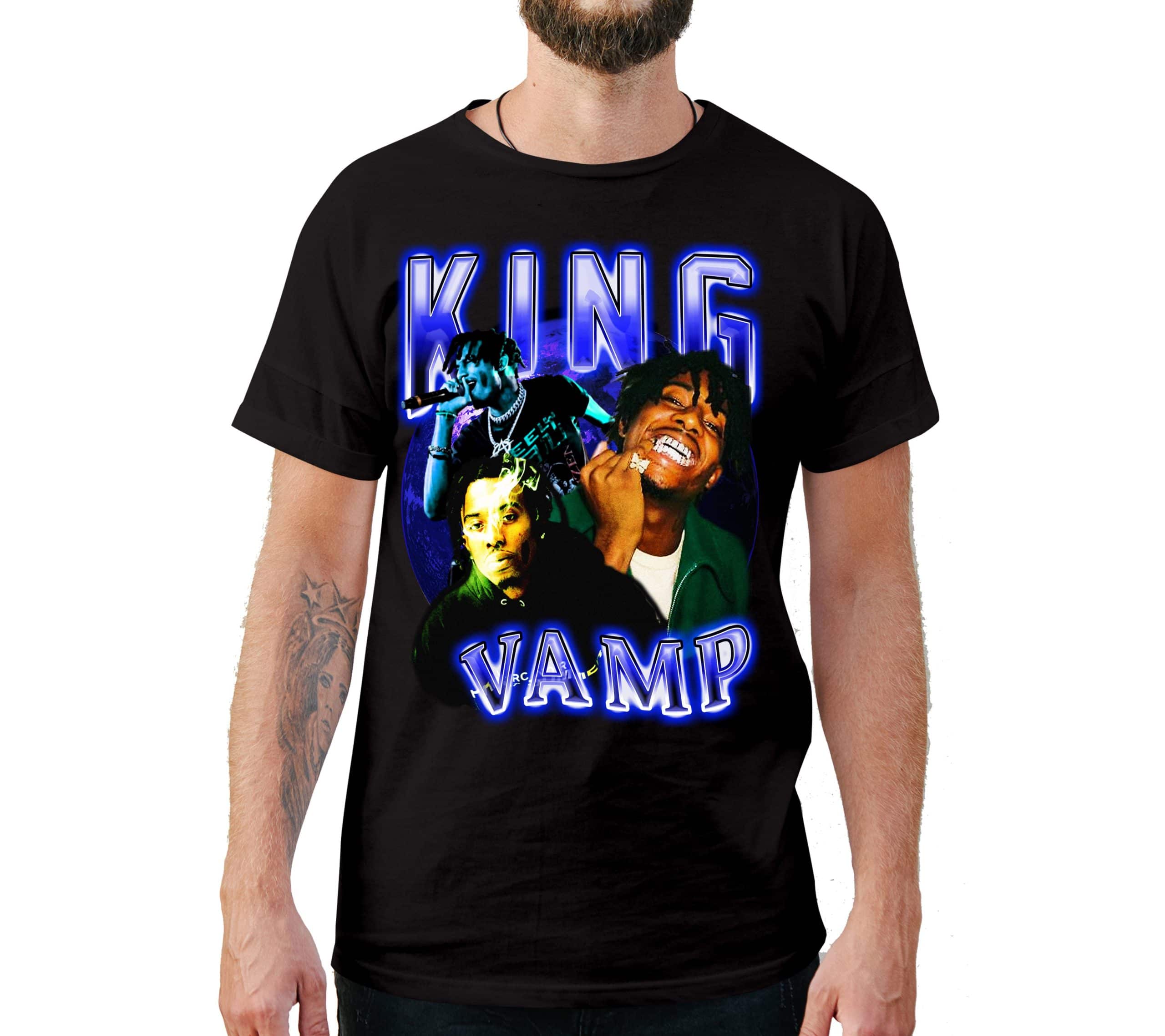 King Vamp Vintage Style T-Shirt King Vamp Vintage Style T-Shirt