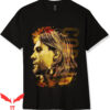 Kirt Cobain T-Shirt Side View Of Kurt Grunge Rock Vintage