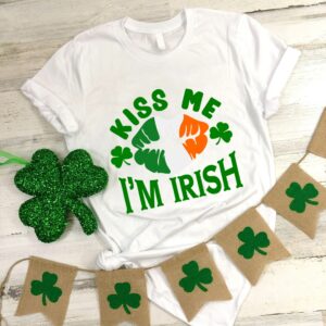Kiss Me I’m Irish Funny St Patricks Day LLucky Shirt