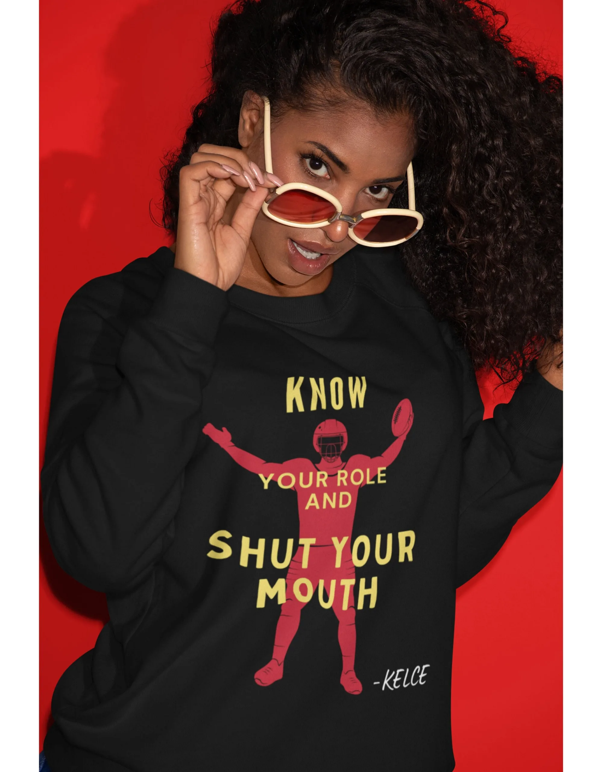 Know Your Role And Shut Mouth Travis Kelce Shirt Know Your Role And Shut Mouth Travis Kelce Shirt