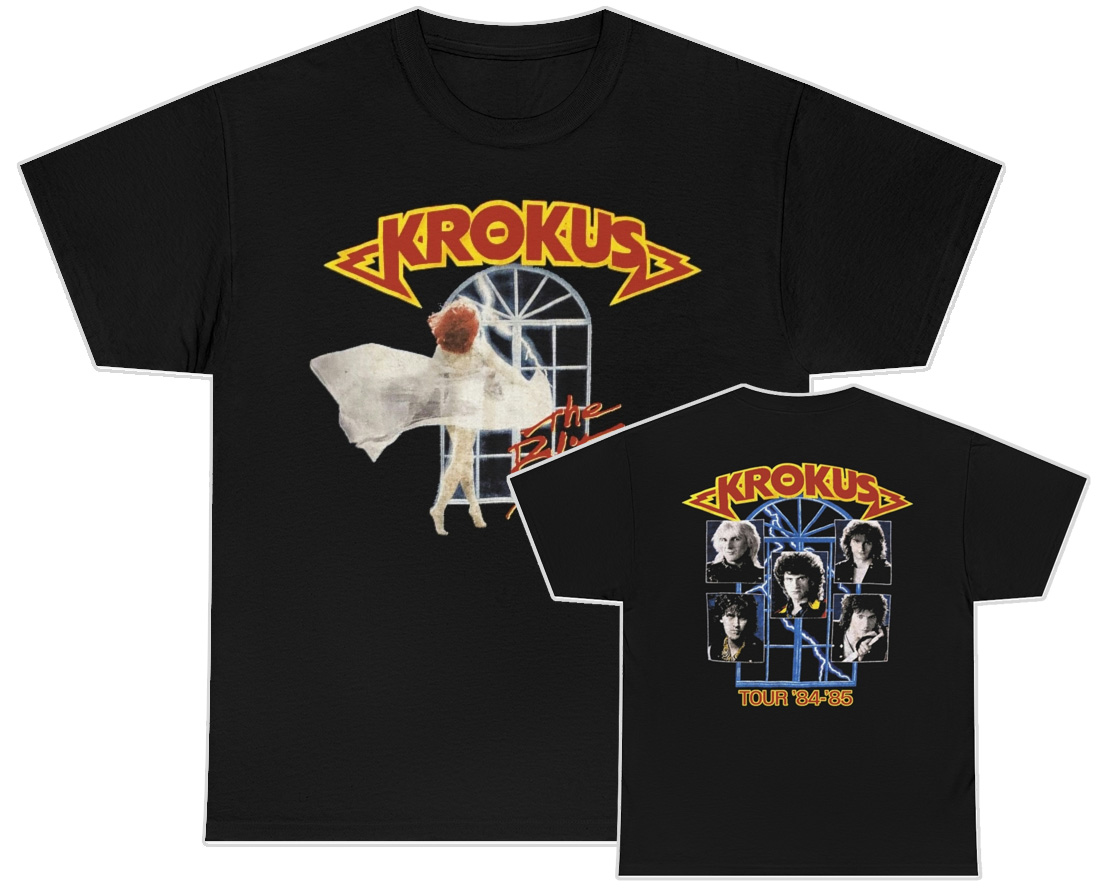 Krokus 1984 - 85 The Blitz Tour Shirt Krokus 1984 - 85 The Blitz Tour Shirt