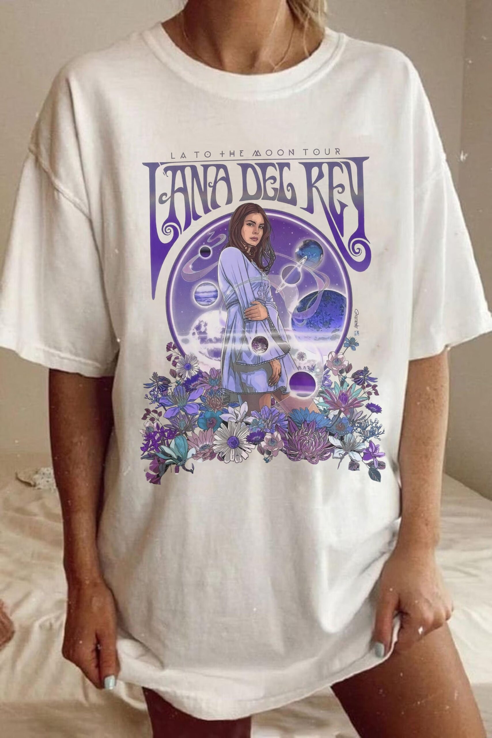 LA To The Moon Tour Lana Del Rey Shirt LA To The Moon Tour Lana Del Rey Shirt