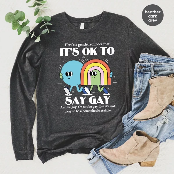 LGBTQ Awareness Gay Rights Pride Support Hoodie Shirt
