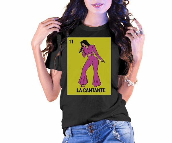 La Cantante Loteria Card Style T-Shirt