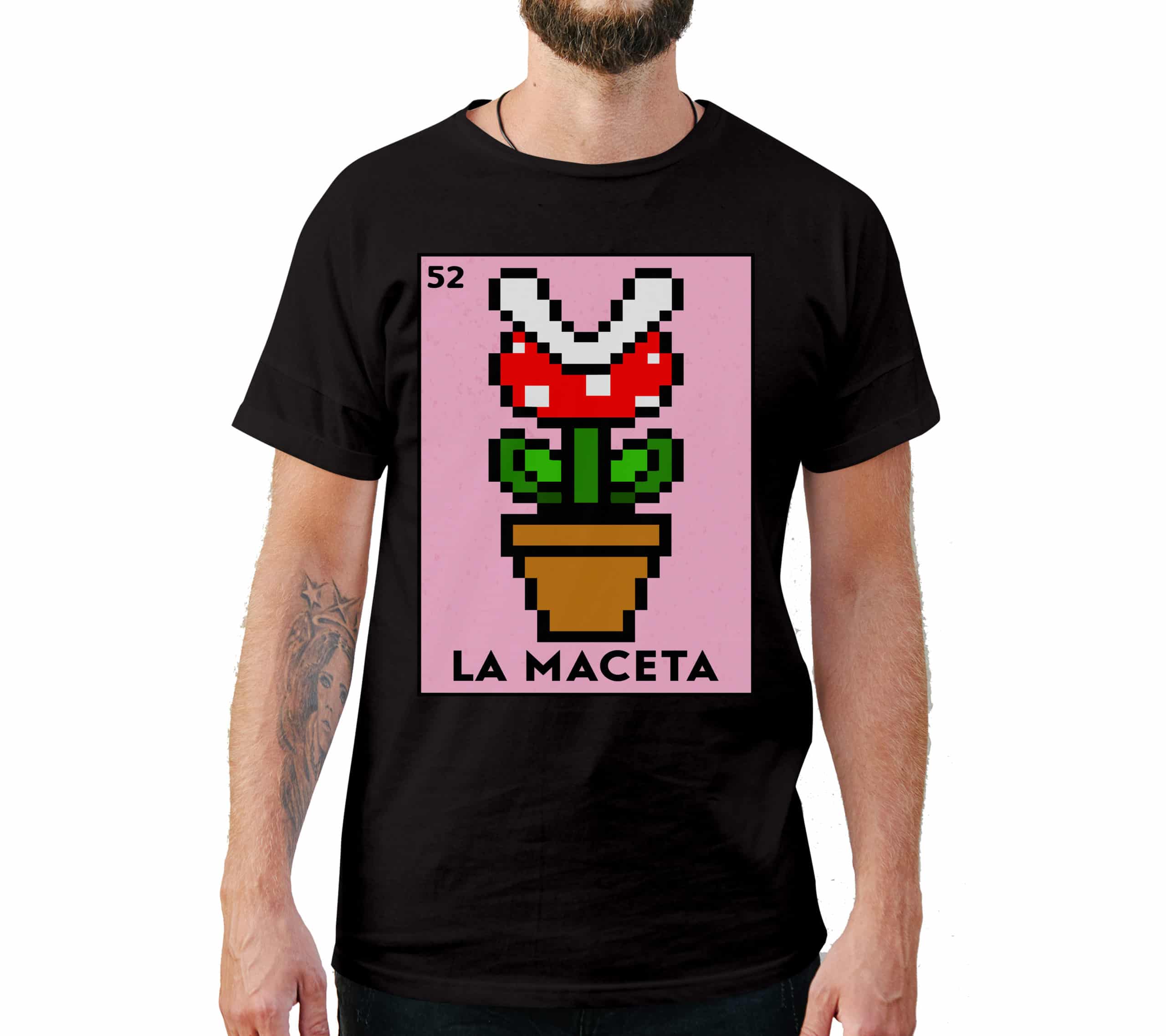 La Maceta Loteria Card Style T-Shirt La Maceta Loteria Card Style T-Shirt