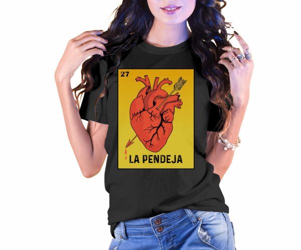 La Pendeja Loteria Card Style T-Shirt