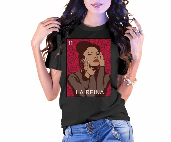 La Reina Loteria Card Style T-Shirt