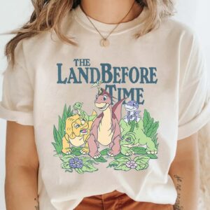 Land Before Time Pastel Dinosaur Friends Shirt
