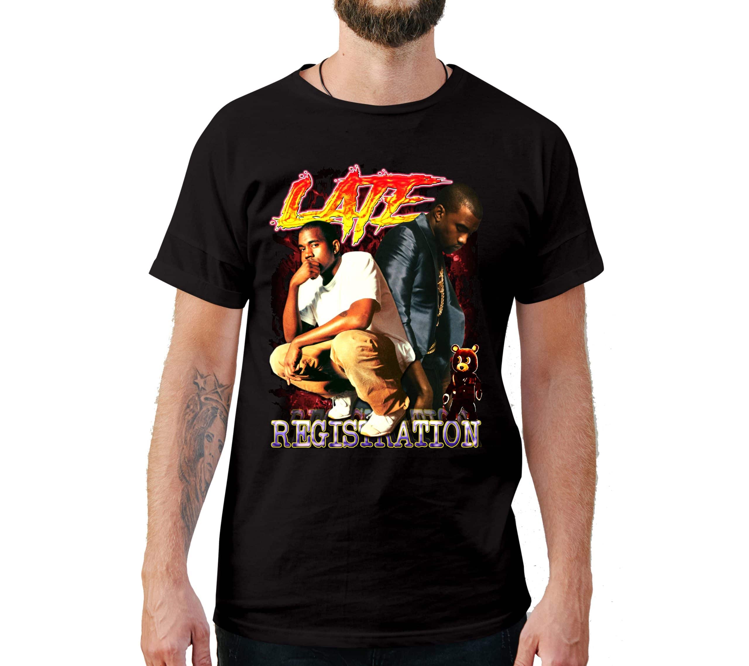 Late Registration Kanye West Vintage Style T-Shirt Late Registration Kanye West Vintage Style T-Shirt