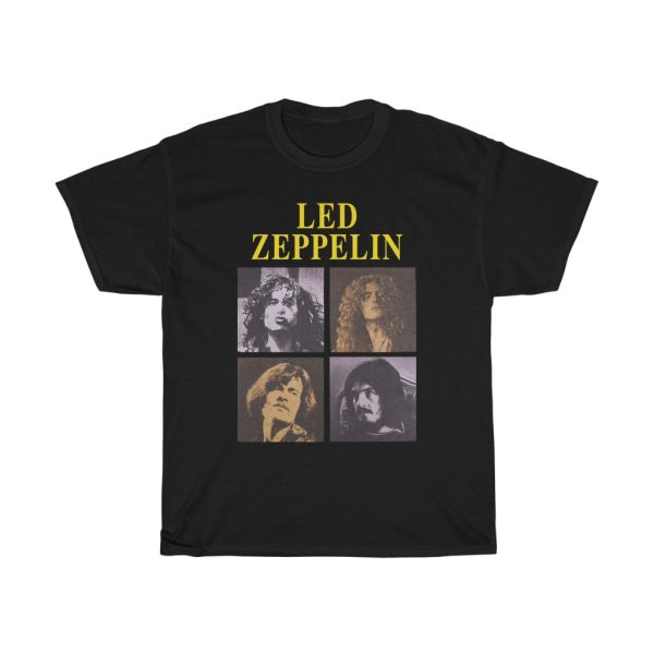 Led Zeppelin Four Faces Shirt
