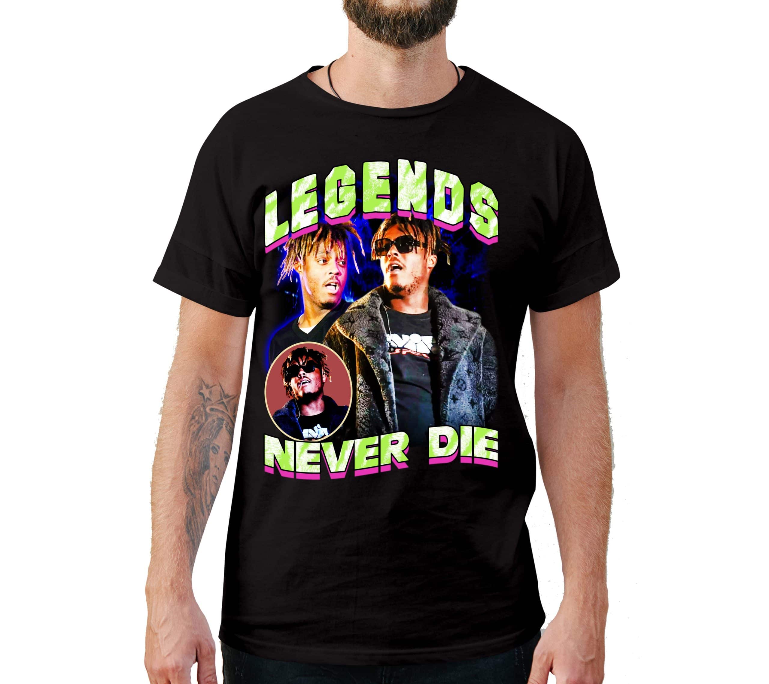 Legends Never Die Vintage Style T-Shirt Legends Never Die Vintage Style T-Shirt