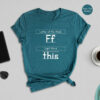 Letter Of The Week FF Sight World This Teacher Shirt