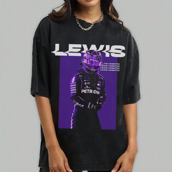 Lewis Hamilton Racing 90s Grand Prix F1 Bootleg Unisex T-Shirt