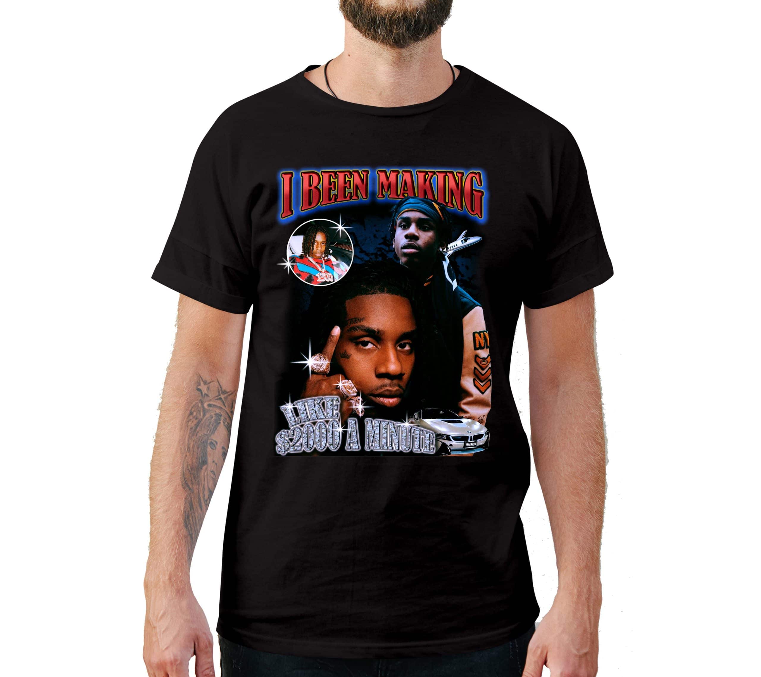 Like 2000 a Minute Polo G Vintage Style T-Shirt Like 2000 a Minute Polo G Vintage Style T-Shirt