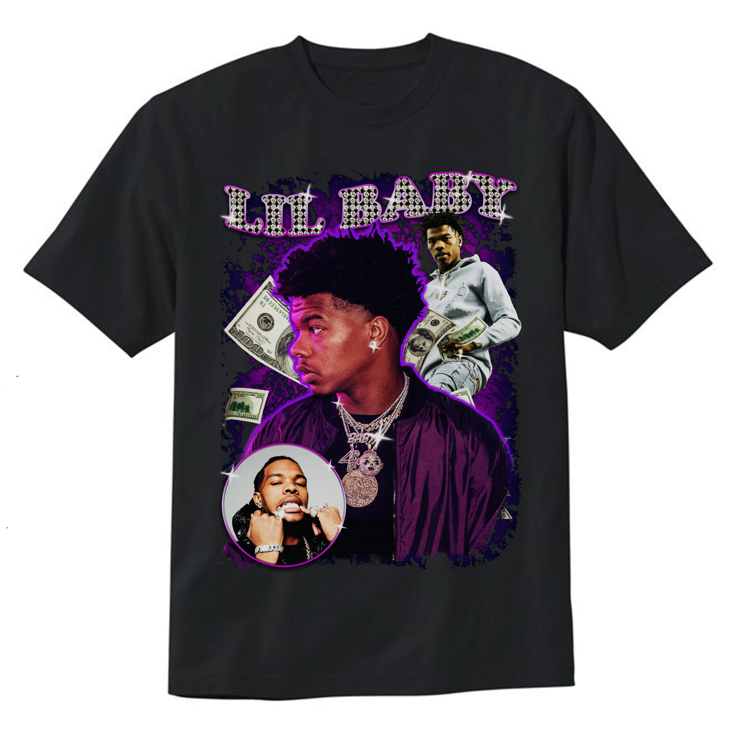 Lil Baby Vintage Style T-Shirt Lil Baby Vintage Style T-Shirt
