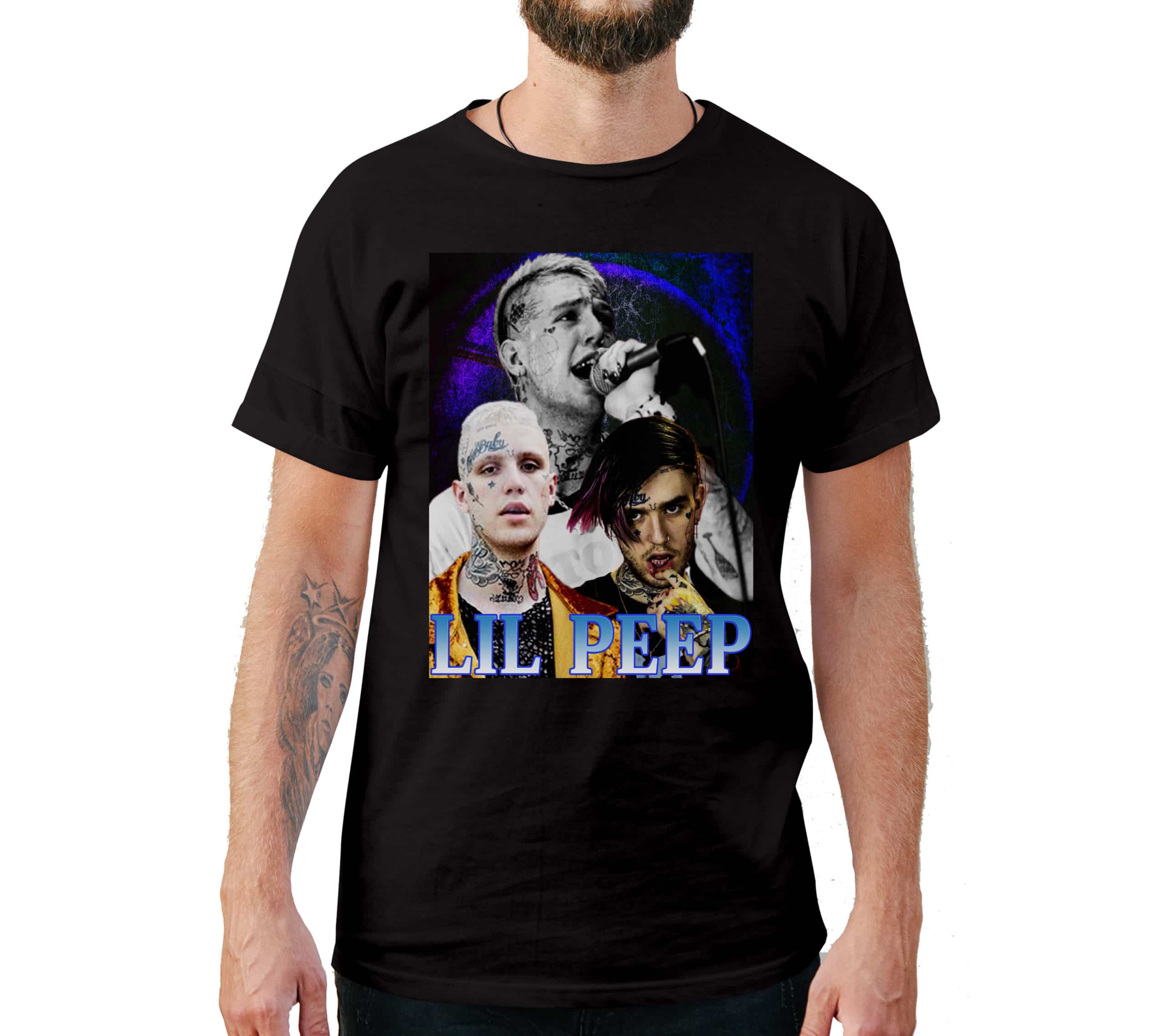 Lil Peep Vintage Style T-Shirt Lil Peep Vintage Style T-Shirt