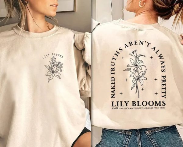 Lily Blooms Flower It Ends With Us Calloway Sisters Sweatshirt